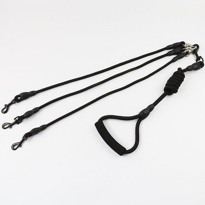One drag three dogs leash - Pets Crazy Shops