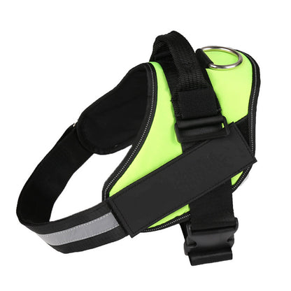 Personalized Custom Reflective Breathable Dog Harness NO PULL Adjustable Pet Harness For Small Large Dog Harness Vest With Patch - Pets Crazy Shops