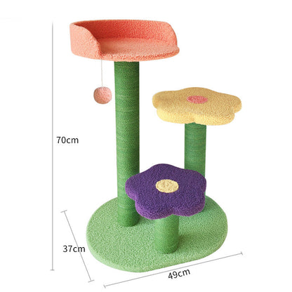 Cat Tower  Cat Scratch Board Wear-resistant Cat Climbing Tree - Pets Crazy Shops