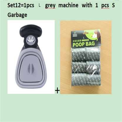 Dog Pet Travel Foldable Pooper Scooper With 1 Roll Decomposable bags Poop Scoop Clean Pick Up Excreta Cleaner Epacket Shipping - Pets Crazy Shops