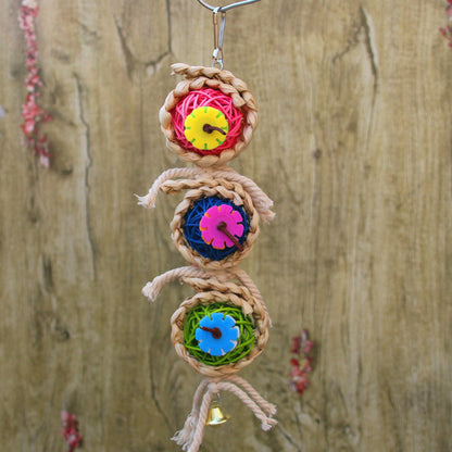 Parrot Supplies Pet Bird Toy Bite Toy Ran Vine Bal Twist String - Pets Crazy Shops