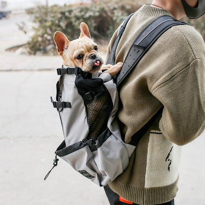 Pet Dog Carrier Bag Carrier For Dogs Backpack Out Double Shoulder Portable Travel Backpack Outdoor Dog Carrier Bag Travel - Pets Crazy Shops