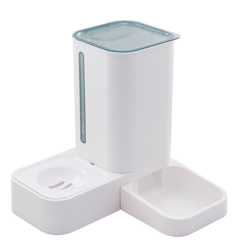 Pet Automatic Water Storage Double Plastic Pet Bowl - Pets Crazy Shops