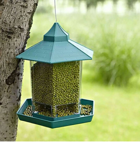 Waterproof hanging bird food box - Pets Crazy Shops
