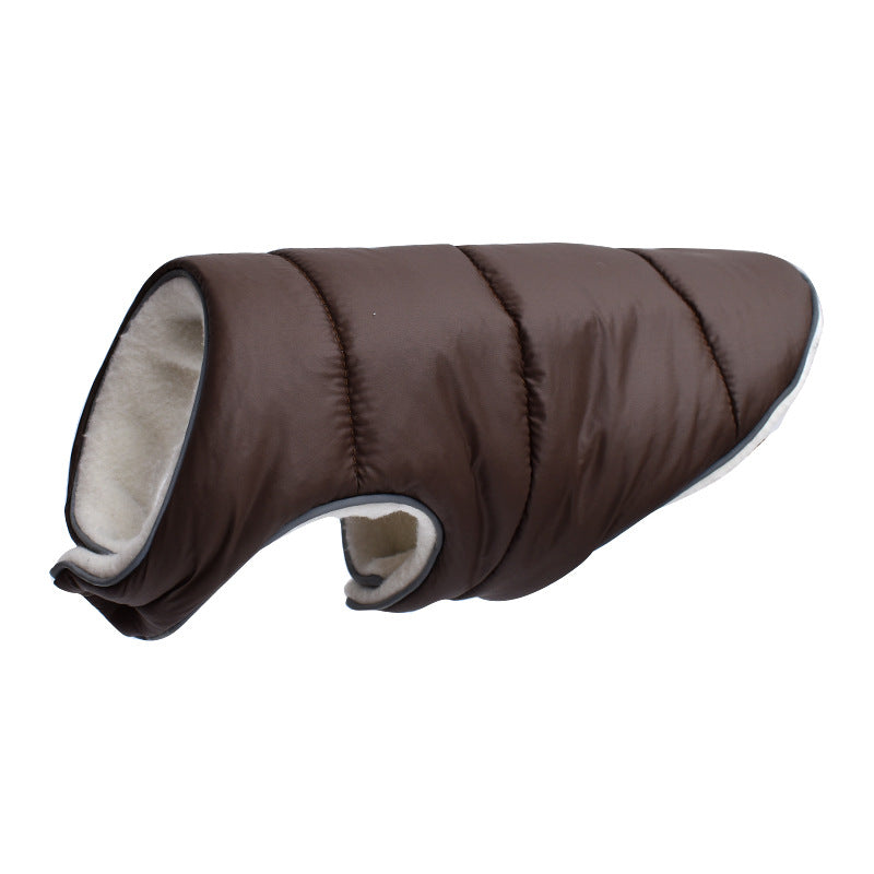 Pet Jacket Warm Winter Dog Clothes Reflective Puppy Clothing Vest Comfortable Fleece Pet Dogs Coat For Small Medium Large Dogs - Pets Crazy Shops