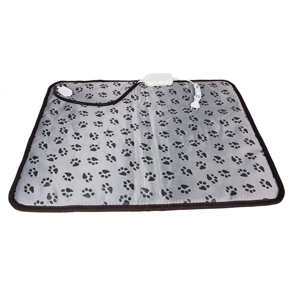Pet Heating Pad For Dog Cat Heat Mat Indoor Electric Waterproof Dog Heated Pad With Chew Resistant Cord Winter Pet Blanket Warmer - Pets Crazy Shops