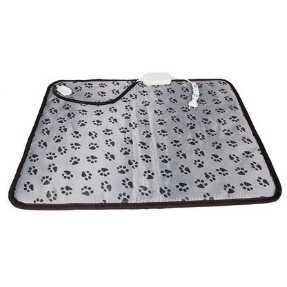 Pet Heating Pad For Dog Cat Heat Mat Indoor Electric Waterproof Dog Heated Pad With Chew Resistant Cord Winter Pet Blanket Warmer - Pets Crazy Shops