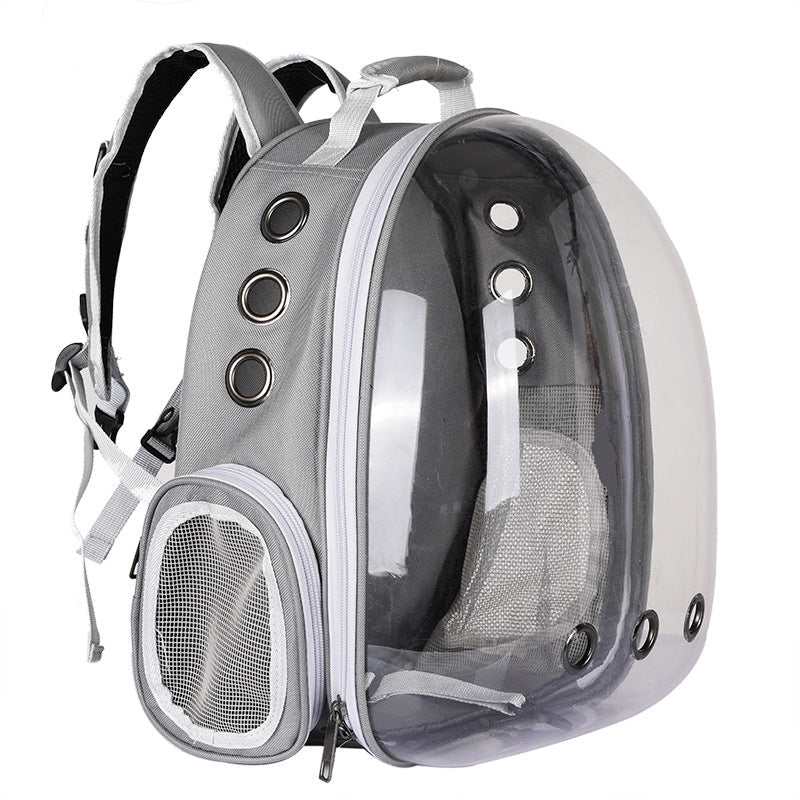 Portable Pet Puppy Backpack Carrier Bubble, New Space Capsule Design 360 Degree Sightseeing Rabbit Rucksack Handbag - Pets Crazy Shops