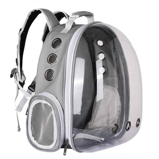 Portable Pet Puppy Backpack Carrier Bubble, New Space Capsule Design 360 Degree Sightseeing Rabbit Rucksack Handbag  -  - Pets Crazy Shops -
