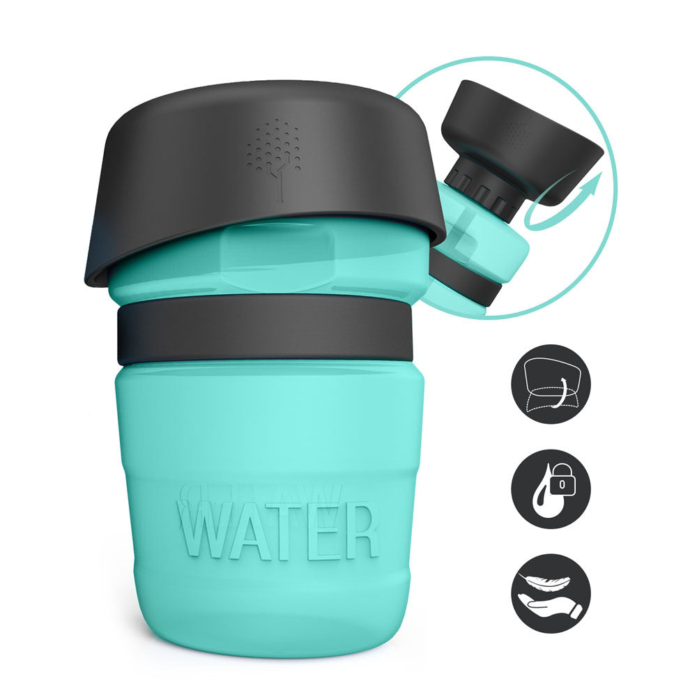 Pet Outdoor Foldable Bottle Dog Travel Water Bottle Dog Water Dispenser - Pets Crazy Shops