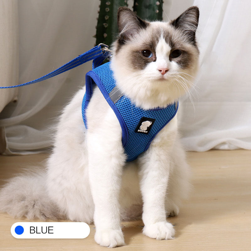 Anti-strike cat traction cat harness - Pets Crazy Shops