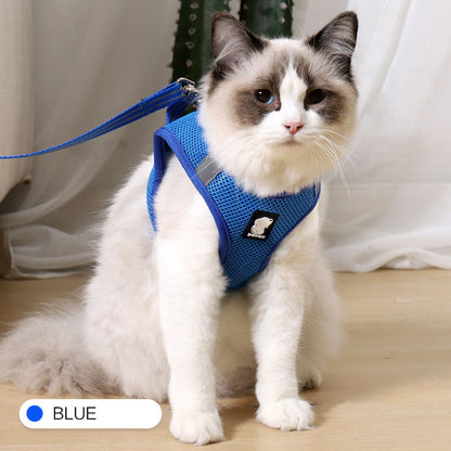 Anti-strike cat traction cat harness - Pets Crazy Shops