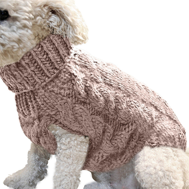 New Pet Sweater Dog Clothes Pet Supplier Winter Warm Clothing - Pets Crazy Shops