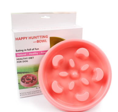 Anti-choke Bowl Plastic Dog Bowl Healthy Feeder - Pets Crazy Shops