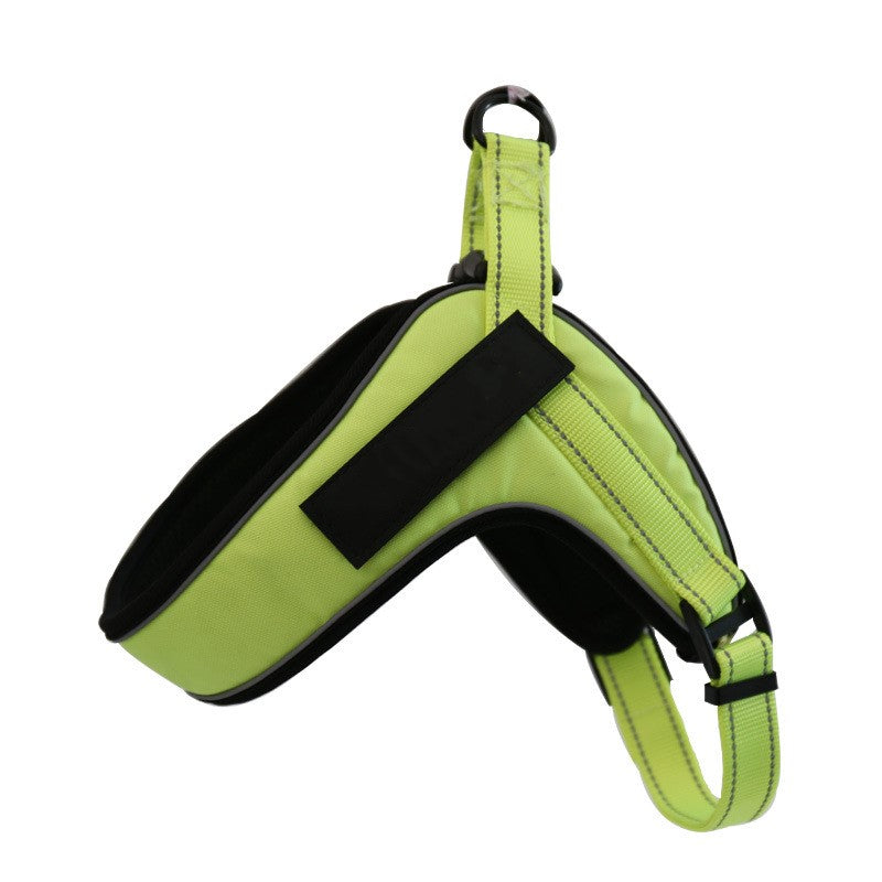 Custom Breathable Harness Vest for Dog with Reflective Strip and Metal Buckle - Pets Crazy Shops