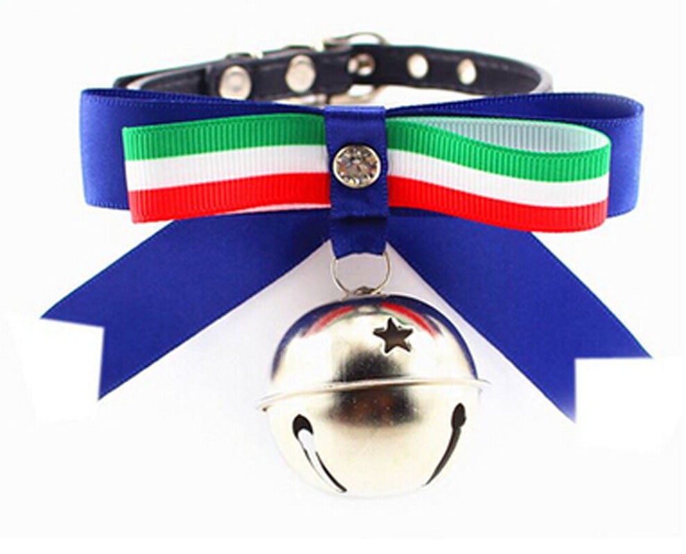 Cute Puppy Kitten Dogs Cat Pet Bow Tie Bell Bowtie Adjustable Bowknot Collars Pet Products Dog Accessories - Pets Crazy Shops