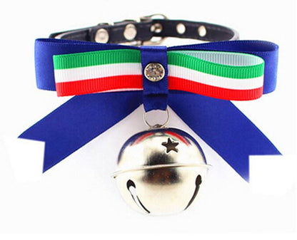 Cute Puppy Kitten Dogs Cat Pet Bow Tie Bell Bowtie Adjustable Bowknot Collars Pet Products Dog Accessories - Pets Crazy Shops