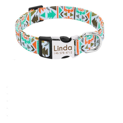 Dog Tag Custom Dog Collar - Pets Crazy Shops