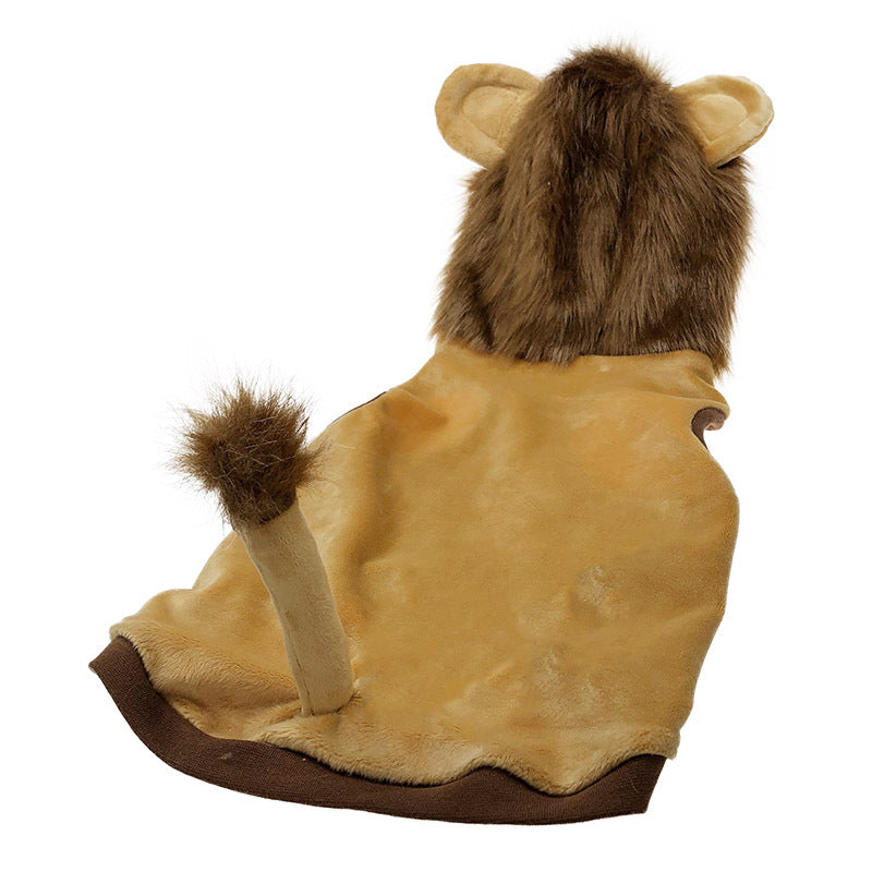 Dog Lion Clothes Pet Supplies Halloween Cat Clothes - Pets Crazy Shops