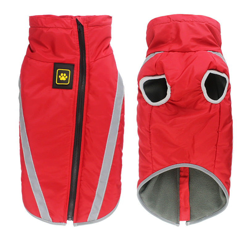 Thickened dog clothes windproof pet jacket - Pets Crazy Shops