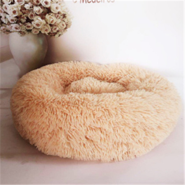 Round Long Hairy Autumn And Winter Nest Pad Cat Mattress - Pets Crazy Shops