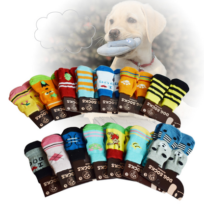 Pet dog socks shoes indoor antiskid socks VIP Teddy Pomeranian Bichon socks - Pets Crazy Shops
