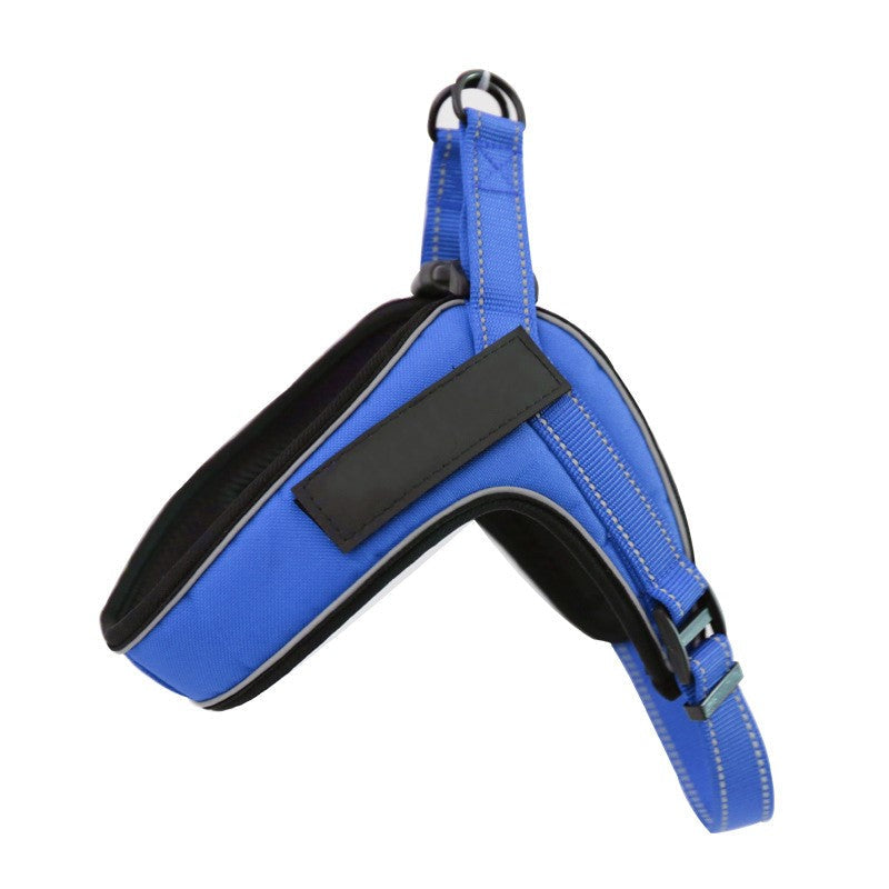 Custom Breathable Harness Vest for Dog with Reflective Strip and Metal Buckle - Pets Crazy Shops