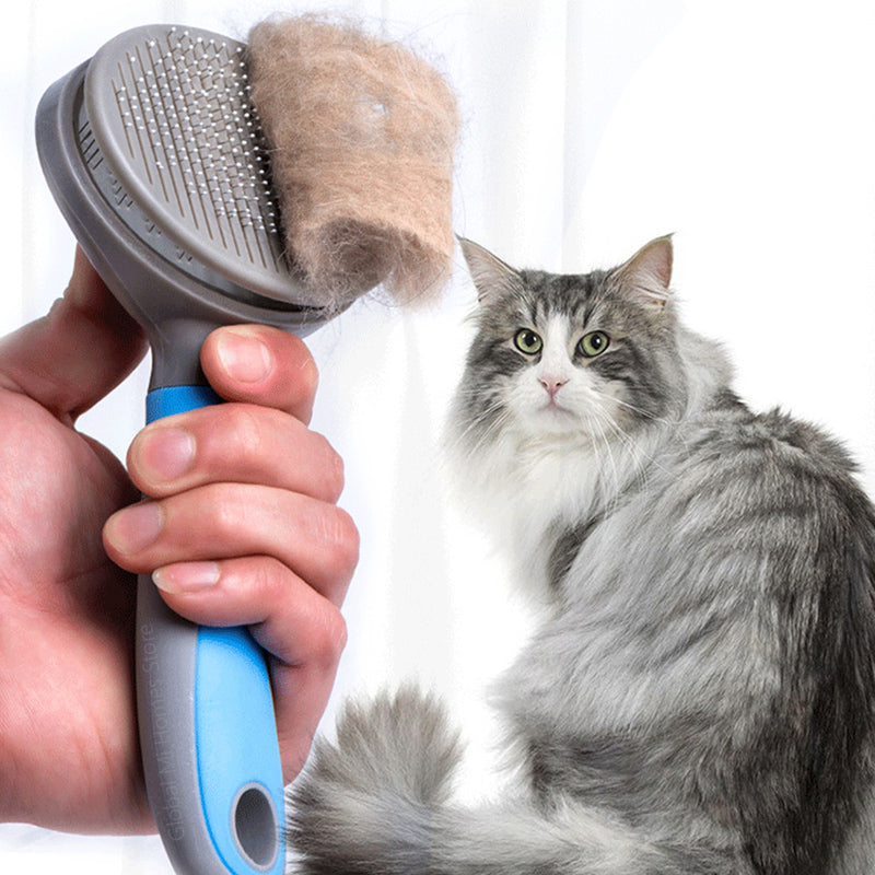 Pet steel needle brush - Pets Crazy Shops
