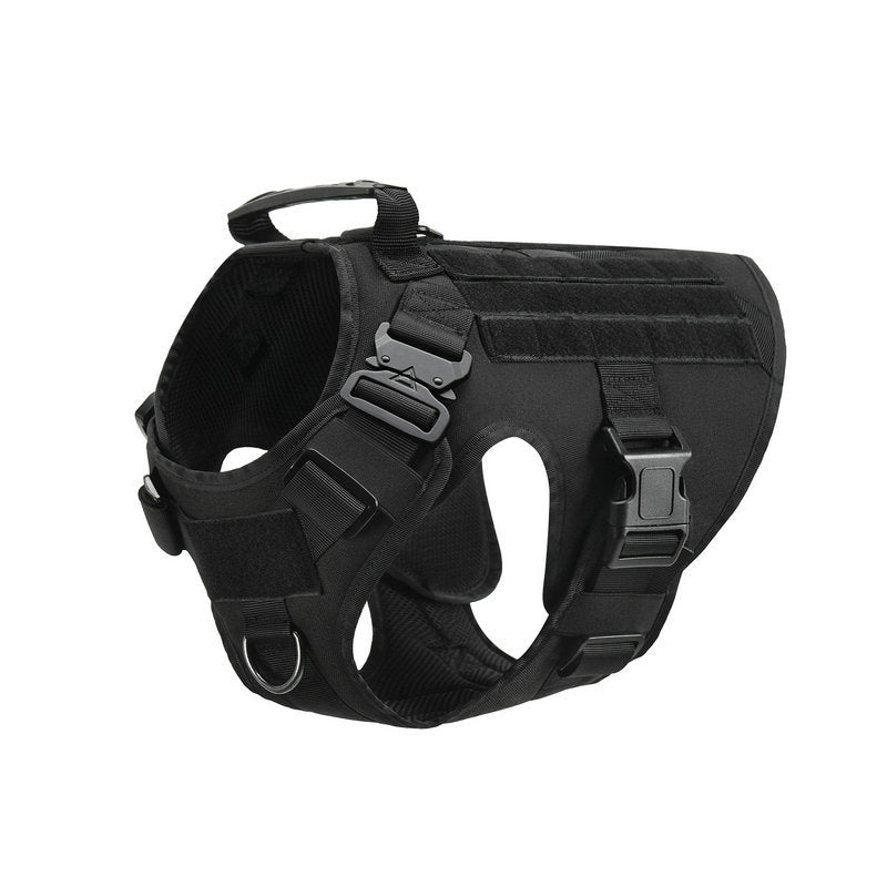 Military Tactical Dog Harness German Shepherd Adjustable Pet Dog Back - Pets Crazy Shops