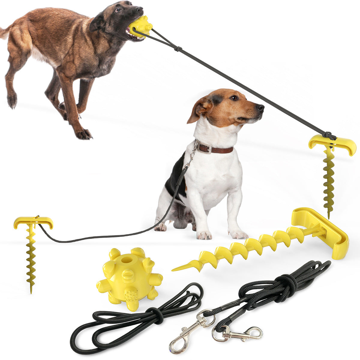Tie dog leash dog toy - Pets Crazy Shops