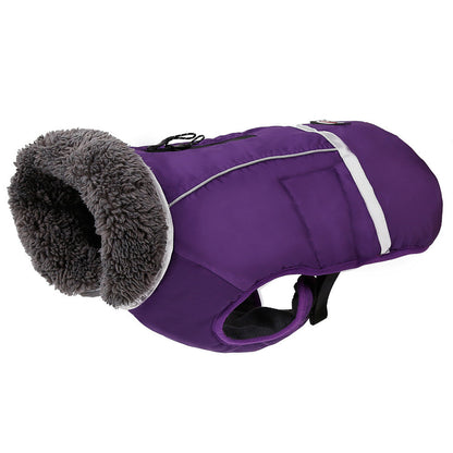 Dog clothes thick warm vest - Pets Crazy Shops