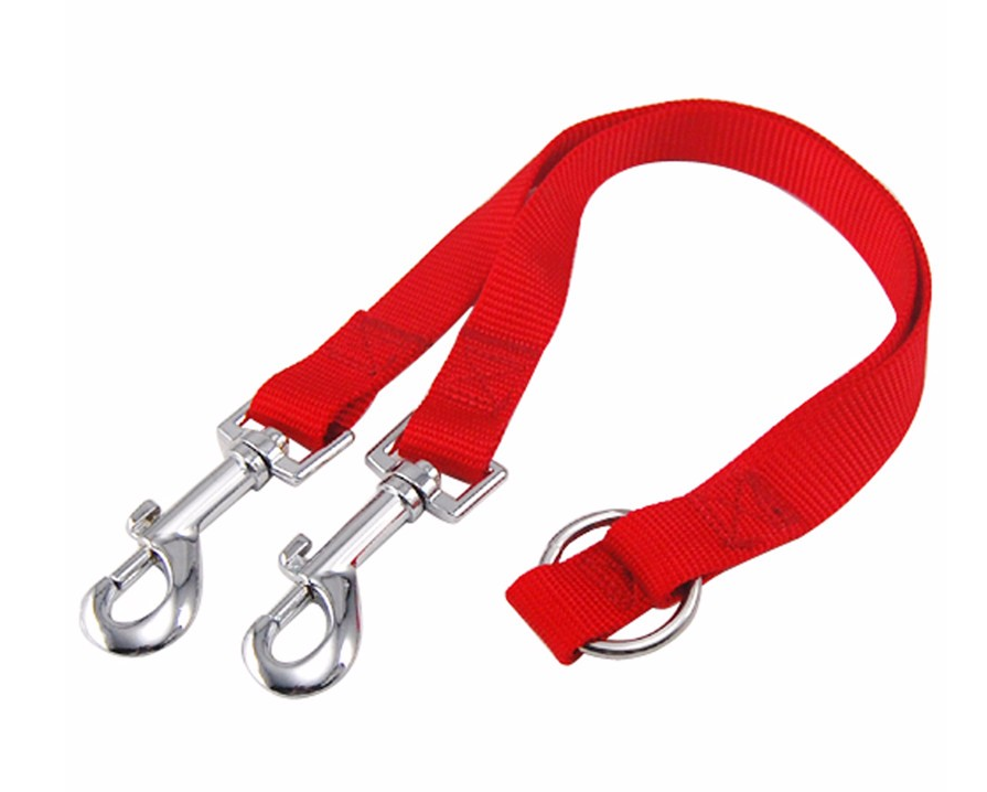 WALK 2 Two DOGS Leash COUPLER Double Twin Lead Walking Leash China - Pets Crazy Shops