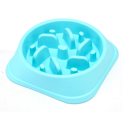 Anti-choke Bowl Plastic Dog Bowl Healthy Feeder - Pets Crazy Shops