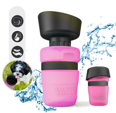 Pet Outdoor Foldable Bottle Dog Travel Water Bottle Dog Water Dispenser - Pets Crazy Shops