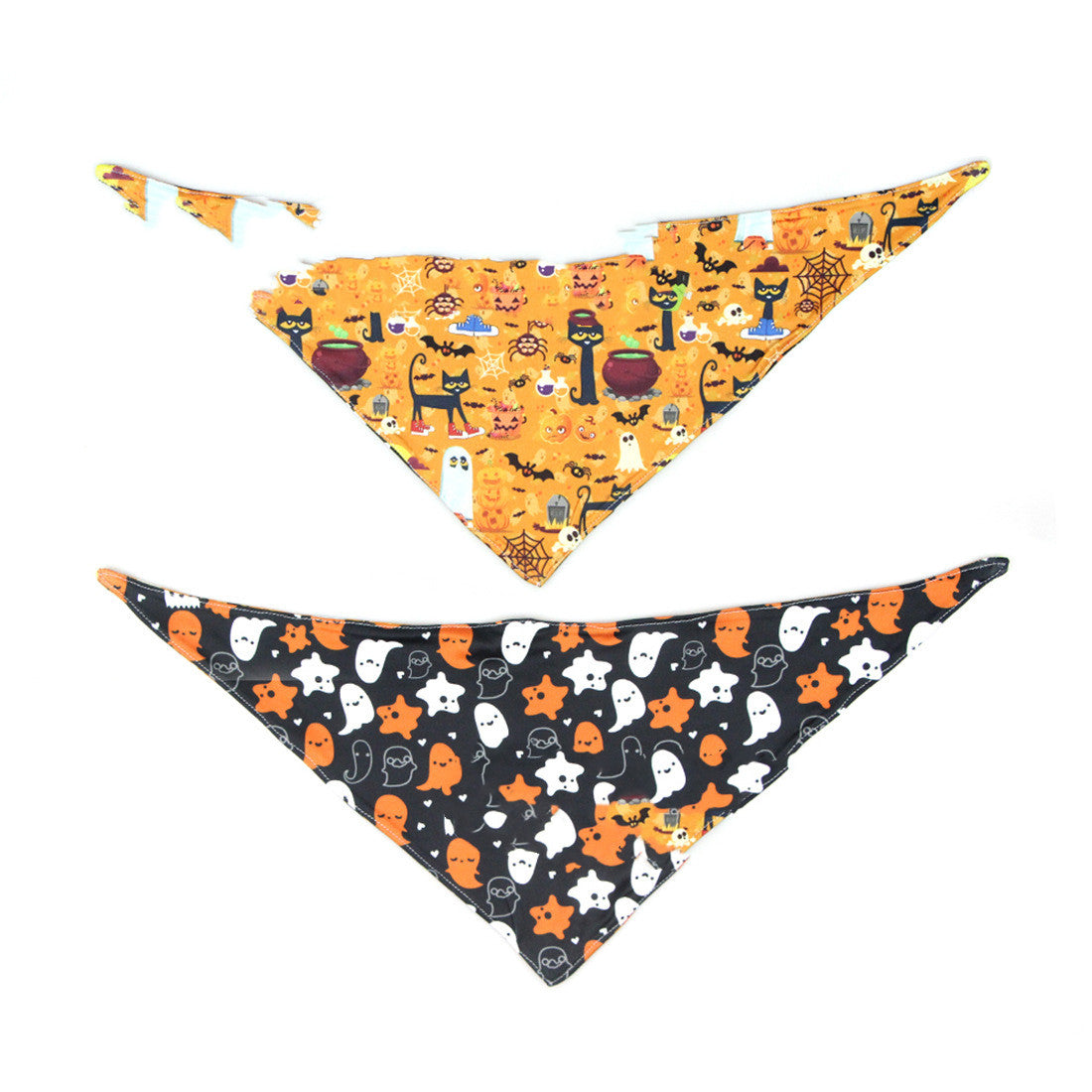 Halloween Double-sided Saliva Towel Pet Accessories - Pets Crazy Shops