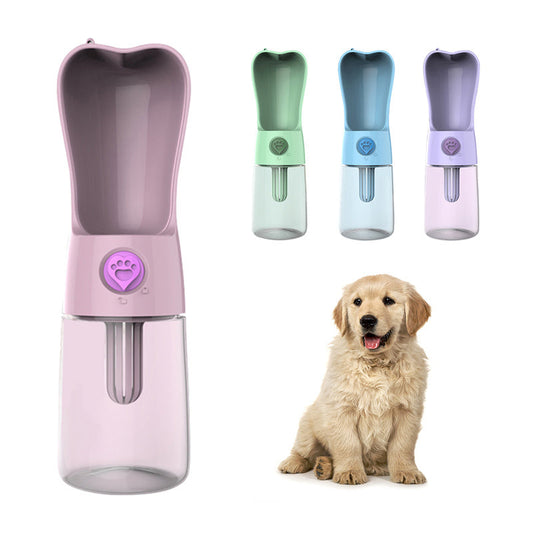 Portable Pet Water Bottle | With Activated Carbon Filter