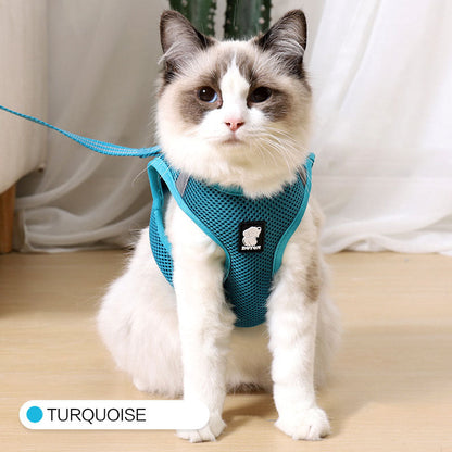 Anti-strike cat traction cat harness - Pets Crazy Shops