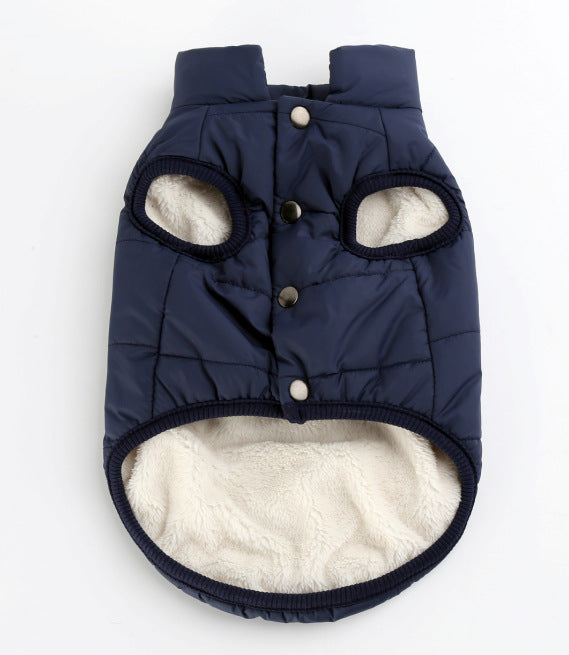 Pet clothing dog clothing warm waterproof outdoor pet supplies - Pets Crazy Shops