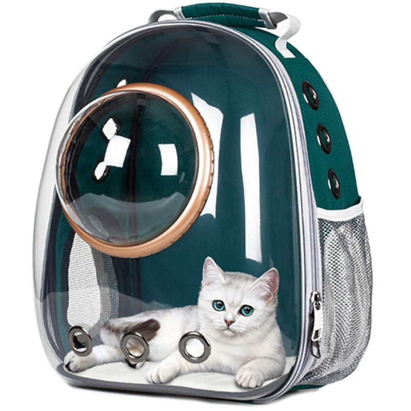Cat Bag Full Transparent Pet Space Bag - Pets Crazy Shops