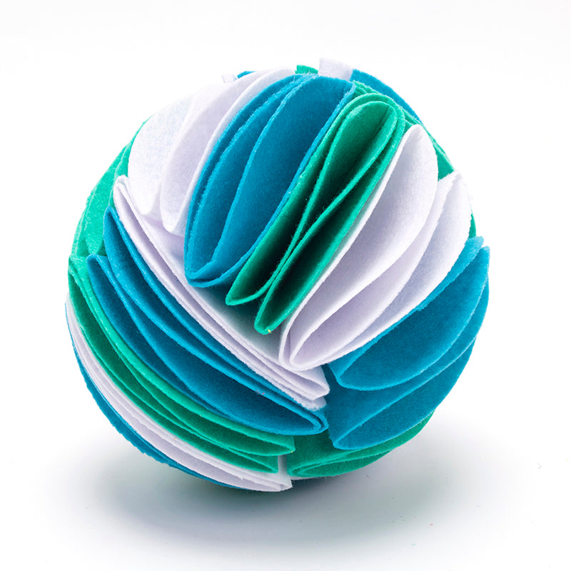 Foldable Dog Snuffle Ball Dog Training Toys Increase IQ Pet Cat Training Games Feeding Intelligence Toy - Pets Crazy Shops