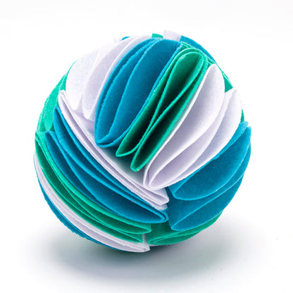 Foldable Dog Snuffle Ball Dog Training Toys Increase IQ Pet Cat Training Games Feeding Intelligence Toy - Pets Crazy Shops