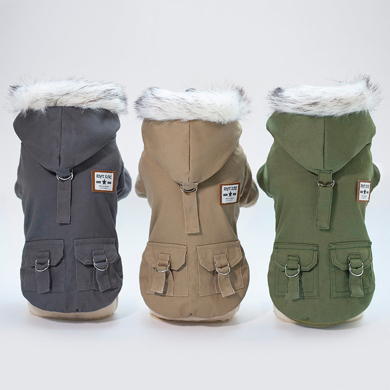 Cap dog coat - Pets Crazy Shops