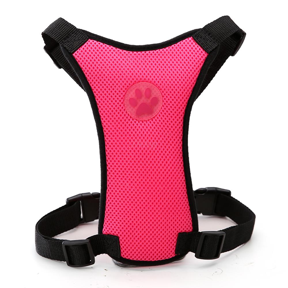 Dog supplies Breathable mesh chest straps Pet car safety chest back - Pets Crazy Shops