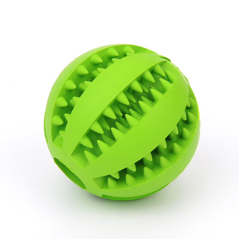 Rubber Mint Feeding Ball Built-in Food Storage Bin - Pets Crazy Shops