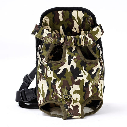 Go Out Portable Chest Shoulder Pet Bag Breathable Travel Pet Bag - Pets Crazy Shops