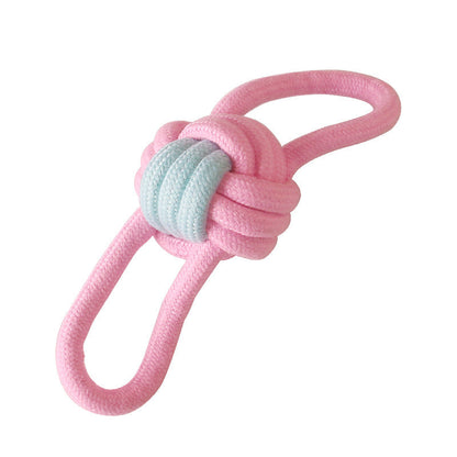 Cotton Rope Dog Chew Toy Pet Small Dog Toy Teeth Clean - Pets Crazy Shops
