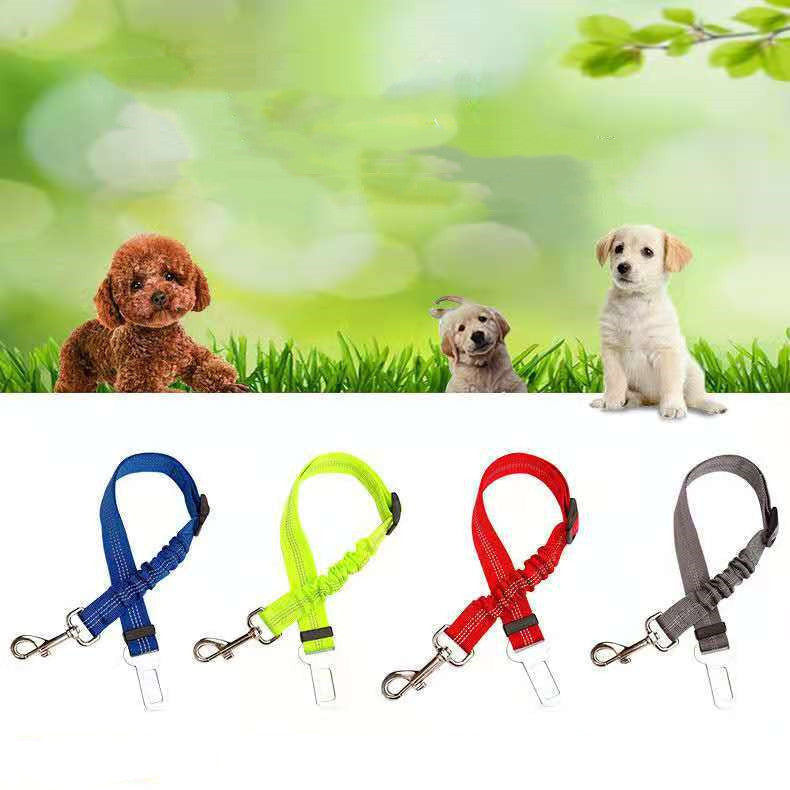 Reflective Cushioning Dog Car Seat Belt - Pets Crazy Shops