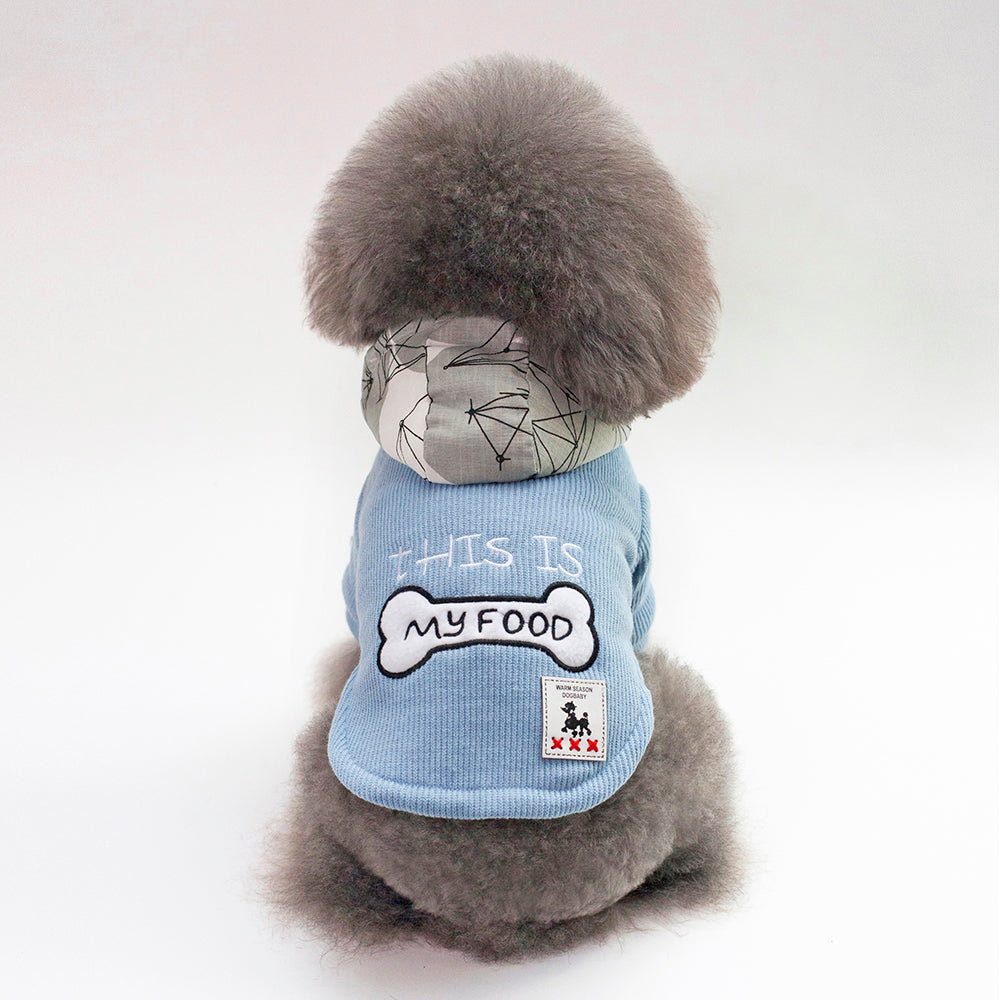 Thickened Warm, Hooded, Padded Clothes For Pets - Pets Crazy Shops
