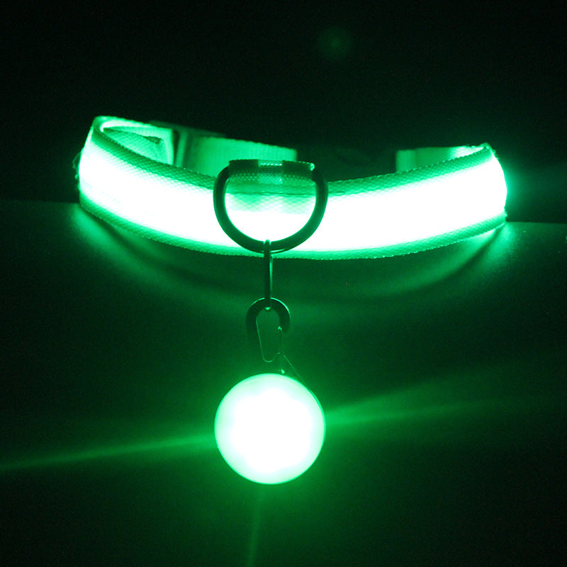 Pet Supplies Dog Collar Luminous Fashion - Pets Crazy Shops