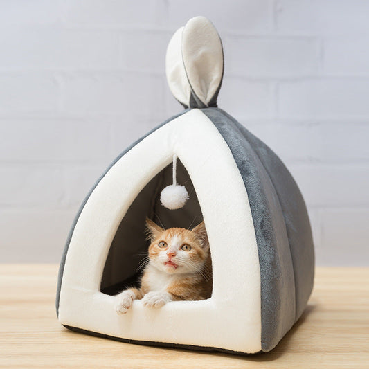 Cat House Cat House Villa Cat Bed Small Dog Kennel  -  - Pets Crazy Shops -